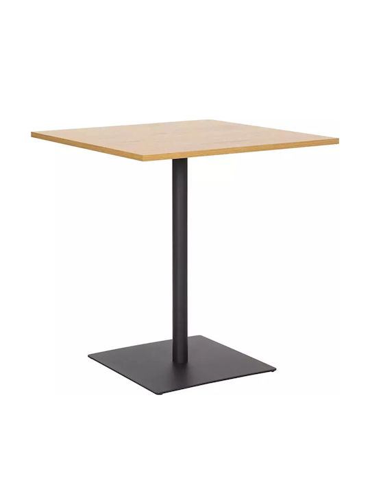 Nerobian Square Table Dining Room Wooden Sonoma 70x70x75cm
