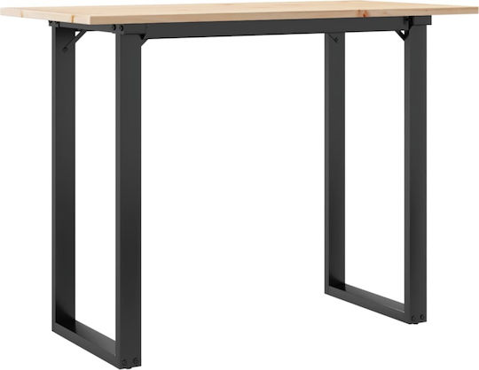Τραπεζαρίας Καφέ 100x50x75εκ. Τραπεζαρίας Καφέ 100x50x75εκ.