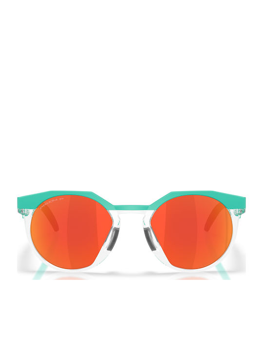 Oakley Hstn Prizm Γυαλιά Ηλίου Τιρκουάζ με Σκελετό