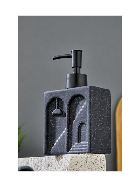 SteweHome Dozator De Bucătărie Din Plastic Negru 300ml