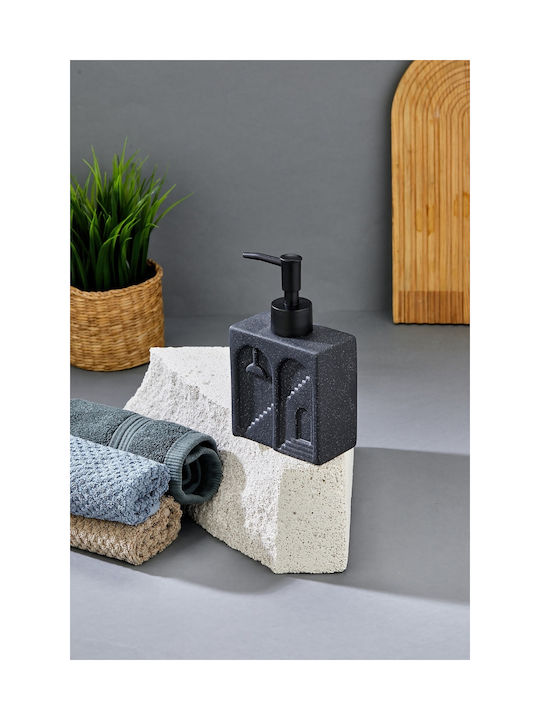 SteweHome Dozator De Bucătărie Din Plastic Negru 300ml