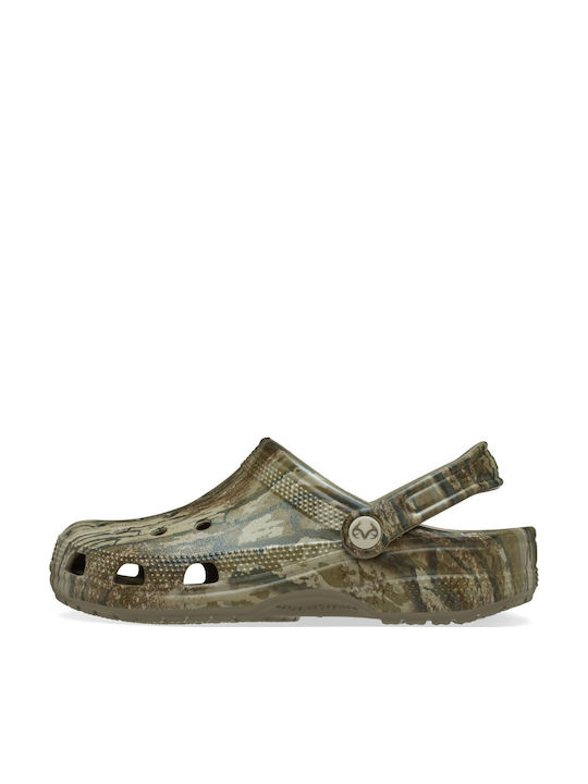 Crocs Classic Ανδρικά Σαμπό Πράσινα