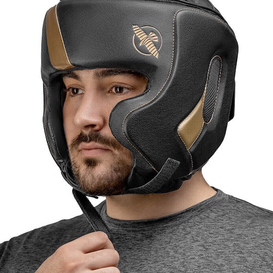 Hayabusa Adult Full Face Black Boxing Helmet