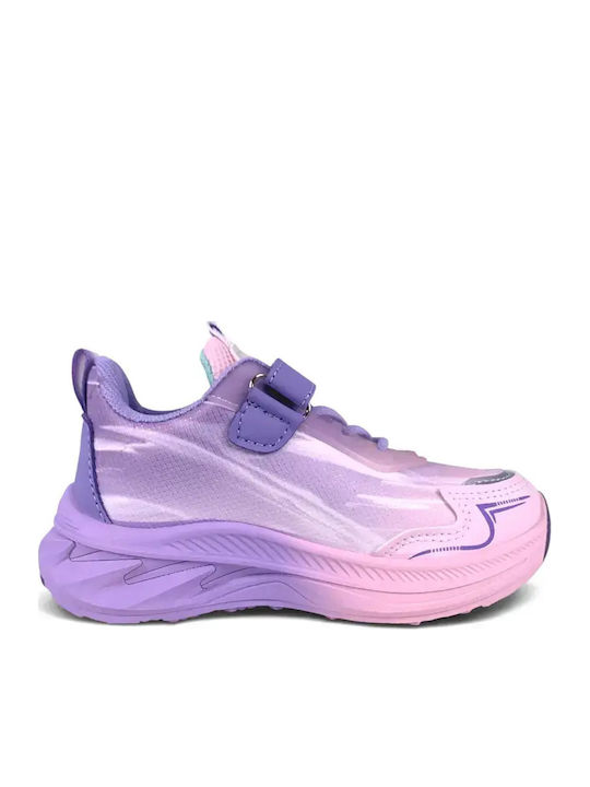 Kinder Sneaker mit Bügel- und Schleifenverschluss Rosa
