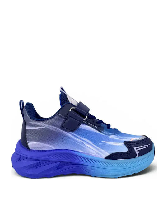 Kinder Sneaker mit Bügel- und Schleifenverschluss Blau