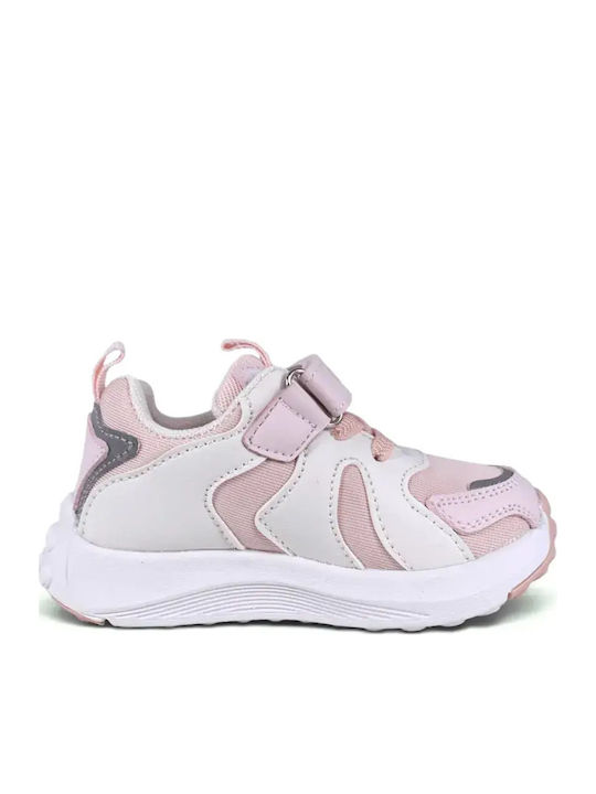 Παιδικά Sneakers με Σκρατς Ροζ