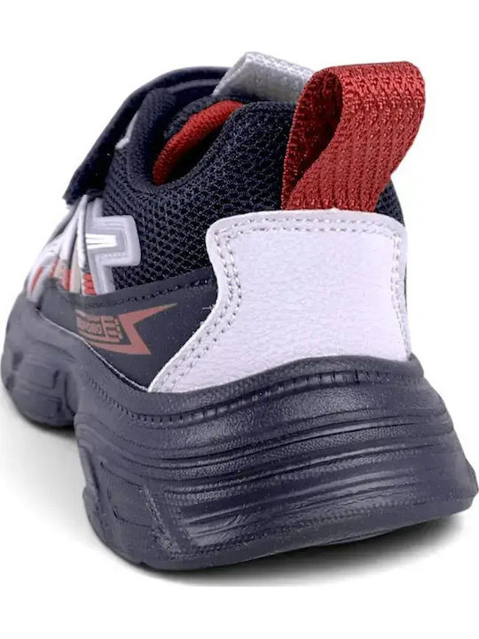 Kids Sneakers with Hook & Loop Closure Black