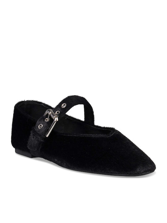 Women's Ballerina Shoes in Black Colour
