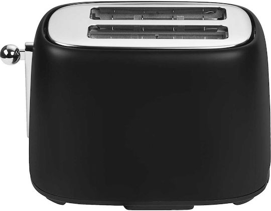 Kraft & Dele Тостер Двуместен 1000W Черен
