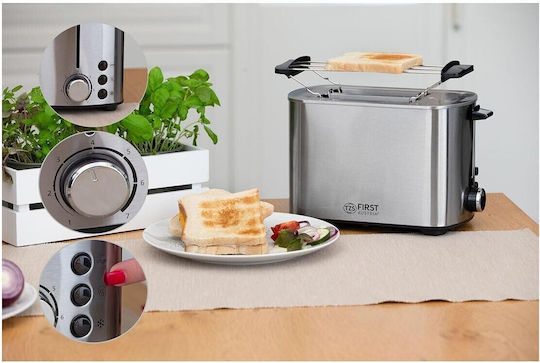 First Austria Φρυγανιέρα 2 Θέσεων 850W Inox
