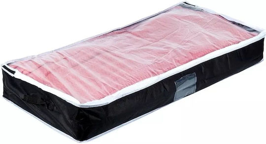 Kunststoff Kleideraufbewahrung Tasche in Schwarz Farbe 100x45x16cm
