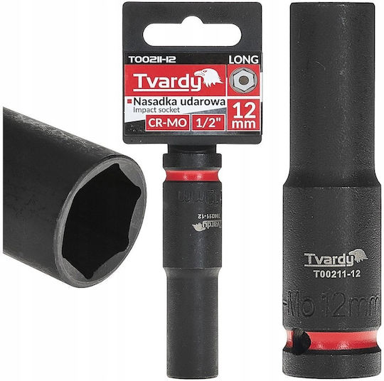 Tvardy Pneumatic Long Socket with 1/2" Frame Host Diameter 1/2" / 12