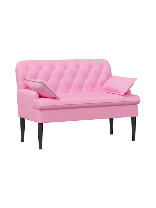 Canapea Cu Două Locuri Roz 111x68x80cm