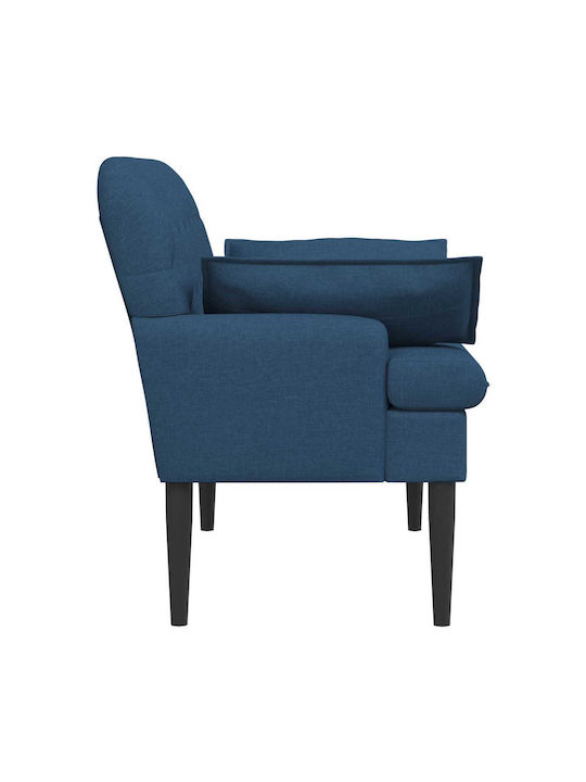 Doppelsitzer Sofa Blau 111x68x80cm