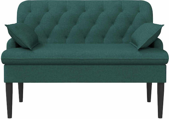 Canapea Cu Două Locuri Verde Închis 111x68x80cm