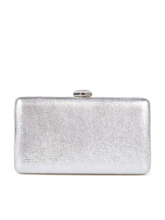 Γυναικείο Clutch Ασημί