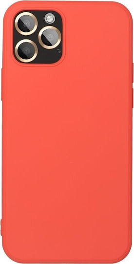Silicone Plastic Orange Back Cover (Honor 600 Pro)