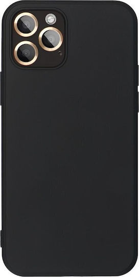 Silicone Plastic Black Back Cover (Honor 600 Pro)
