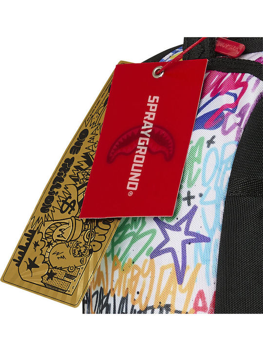 Sprayground Spray Poetry Split Mini Backpack