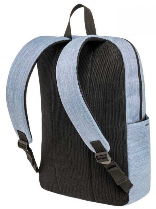 Airy School Shoulder Bag Blue with Water Bottle Holder 20lt 9-02-039-5501