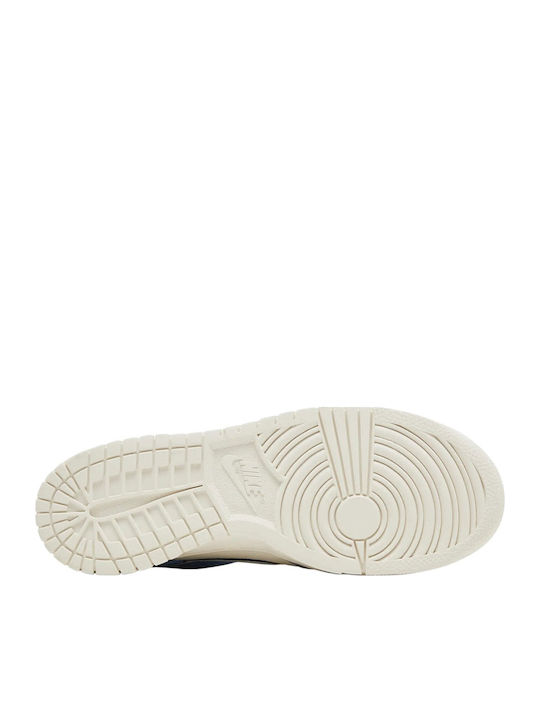 Dunk Low Adidasi copii Albe
