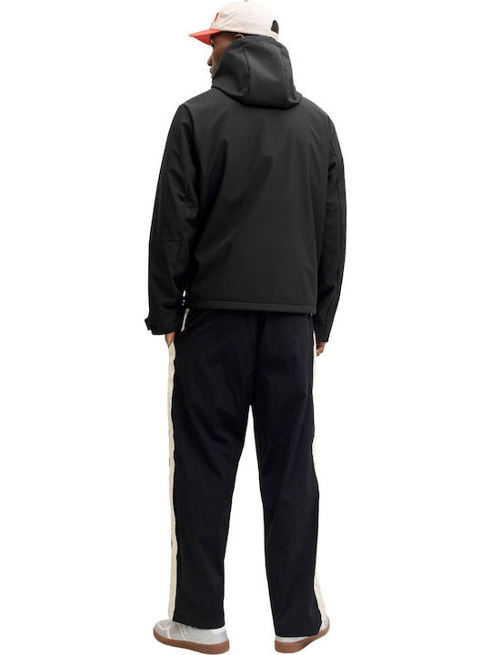 Winter Jacket Softshell Waterproof and Windproof Black