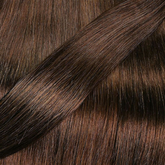 Стикер Удължение в Кестеняв Цвят 60см Hair2heart 2 Бройки