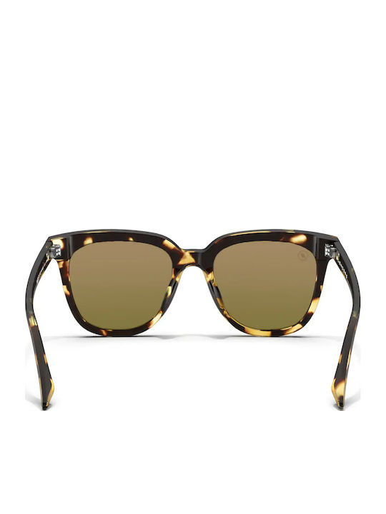 Smith Unisex Γυαλιά Ηλίου με Κίτρινο Σκελετό και Χρυσό Polarized Καθρέφτη Φακό