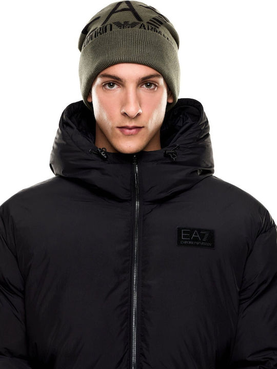 Beanie Căciulă Tricotată Pentru Femei în Culoare Verde