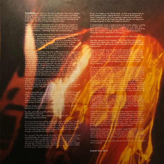 Pulp Freaks Ten Stories About Power Claustrophobia Suffocation Holding Hands Vinyl