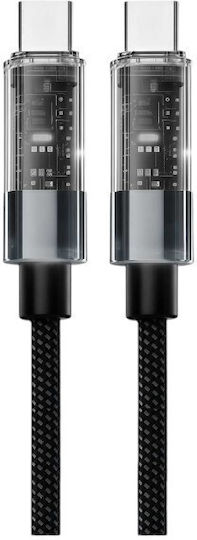 SGL LED кабел USB-C мъжки - USB-C 60W 1.2m 220640