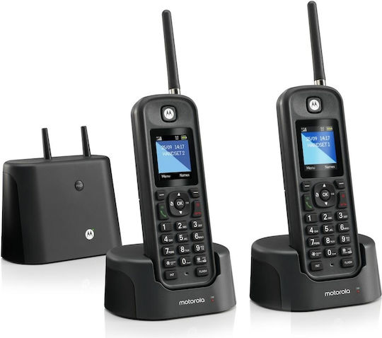 Motorola O202 Schnurlose Telefone Duo Schwarz
