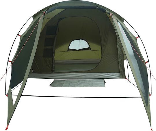 vidaXL Σκηνή Camping Τούνελ Χακί 488x244x183εκ.