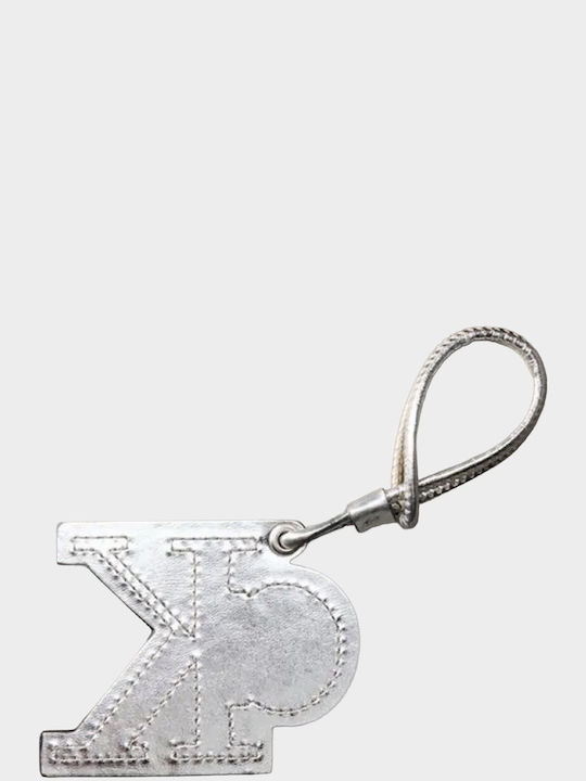Calvin Klein Metallic Mini Pouch Charm Silver Accessories Female Silver Lv04f1260g-by2