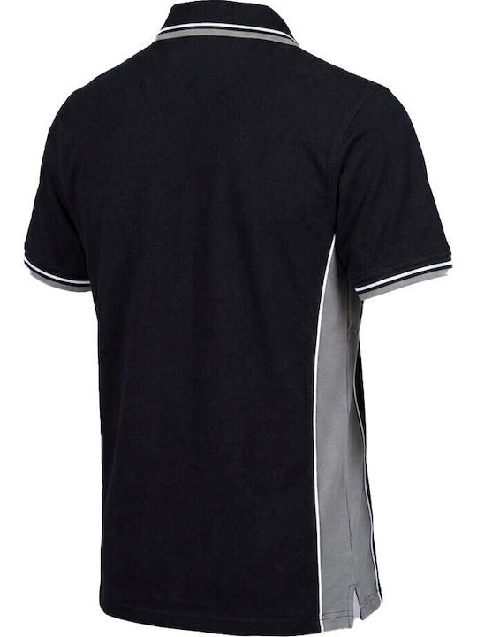 JRC Ankara Ανδρικό Διαφημιστικό T-shirt Κοντομάνικο Black/Grey