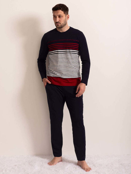 Sofiaman Καλοκαιρινό Ανδρικό Παντελόνι Πιτζάμας Striped