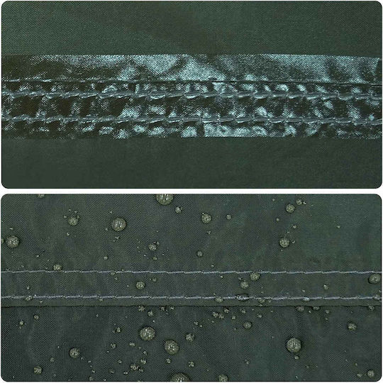 vidaXL Къмпинг сцена Каки 600x400x268см