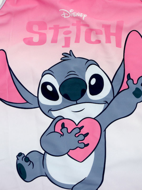 Disney Lilo & Stitch Kids One-Piece Swimwear Gradient Pink With Lilac