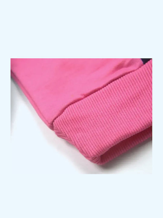 Set Trening Pentru Copii Cu Jachetă Fucsia