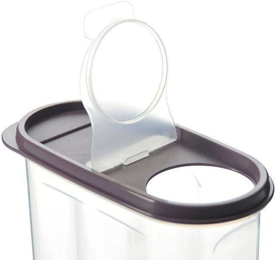 Orion Jar for Sugar / Cereals with Transparent Plastic Lid 1700ml
