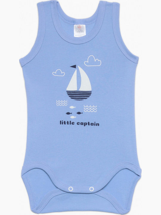 Pretty Baby Set Light Blue Bodysuits 6 Pieces
