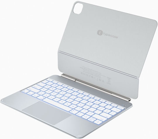 Typecase Edge Pro Tastatur Ipad Air 13" M2 2024 M3 2025 M4 2026 Silber