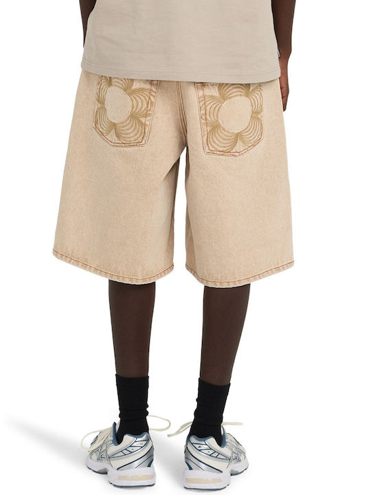 Ανδρική Βερμούδα Τζιν Beige