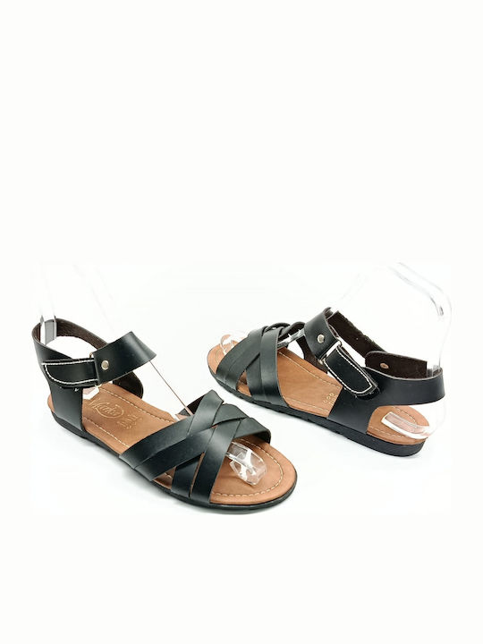 Women's Flat Sandals Black