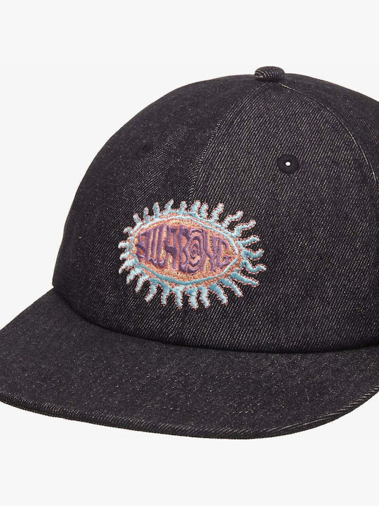 Billabong Unisex Denim Strapback Hat Black Ebyha00179-blk