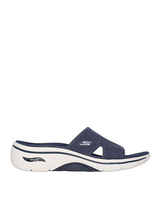 Go Walk Arch Fit 2.0 Γυναικεία Ανατομικά Σανδάλια Navy Μπλε