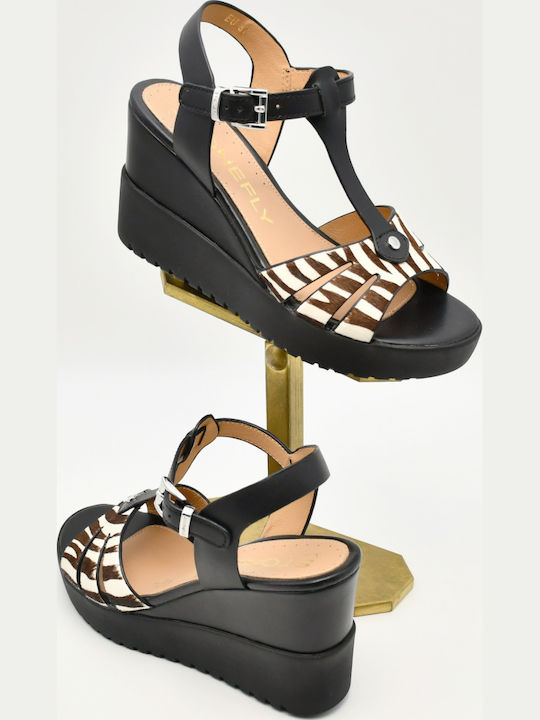 Anatomic Women's Summer Black Platforms