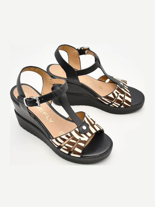 Anatomic Women's Summer Black Platforms