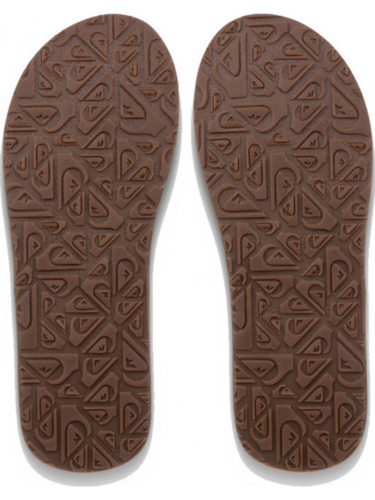 Carver Men's Anatomic Brown Flip-Flops