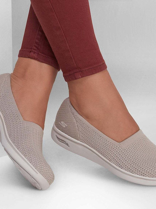 Arch Fit Ανατομικά Γυναικεία Slip-On Μπεζ